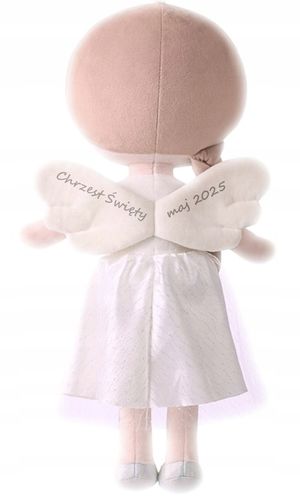 Prezent dla noworodka - LALKA Z METRYCZKĄ - Pamiątka na Chrzest - METOO 0+ na Arena.pl