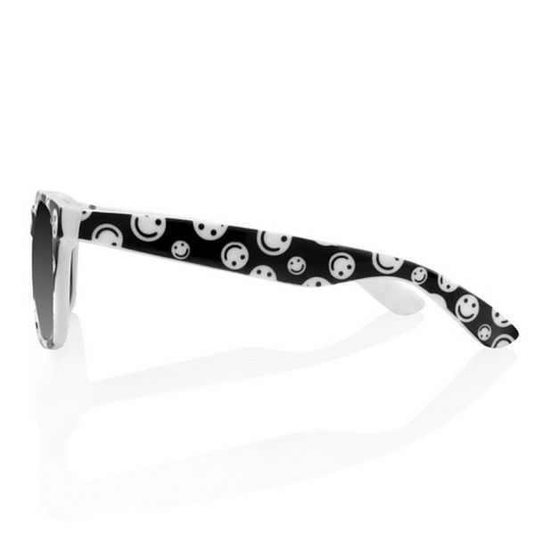 Okulary wayfarery NERDY kujonki - SMILE zdjęcie 4