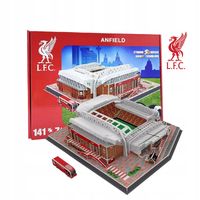 STADION PIŁKARSKI ANFIELD LIVERPOOL FC PUZZLE 3D MODEL KLUBOWY