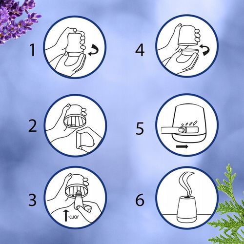 AIR WICK Aromatyczna Mgiełka Odświeżacz Powietrza Spokojna 20 ml Komplet na Arena.pl