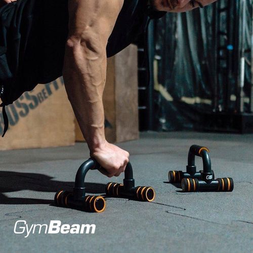 PUSH UP BAR UCHWYTY PODPÓRKI DO POMPEK SOLIDNE TRENING W DOMU - GymBeam na Arena.pl