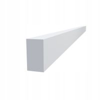 Listwa ścienna 2m DLS20 3,5cm x 2cm prostokątna dekoracyjna ozdobna ramka
