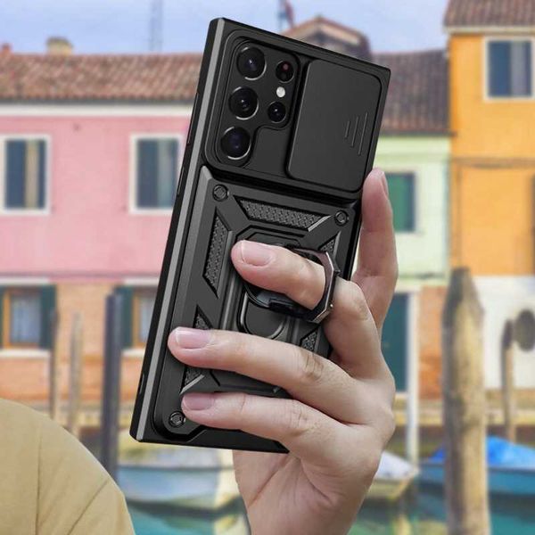 Spacecase Camring Galaxy S22 Ultra Black zdjęcie 7