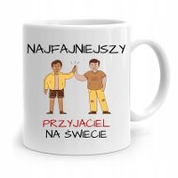 Kubek Prezent Dla Przyjaciela Najfajniejszy Kumpel Z Nadrukiem Ze Zdjęciem