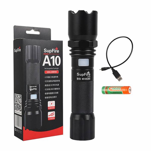 Latarka Superfire A10, 550lm, USB zdjęcie 1