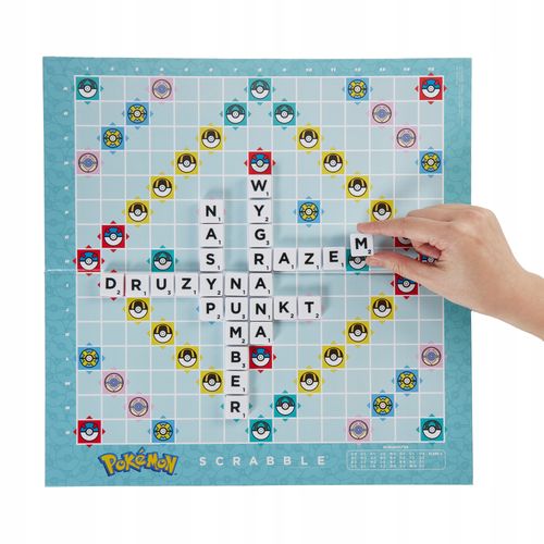 GRA MATTEL SCRABBLE POKEMON PL HXT29 PUD6 na Arena.pl