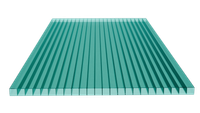 Poliwęglan komorowy 4000x2100, turkusowy 10 mm