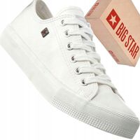 Trampki damskie Big Star V274869 białe sportowe tenisówki wygodne