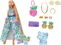 Barbie Extra Fancy LALKA BARBIE LALECZKA ZESTAW AKCESORIÓW MIŚ PREZENT