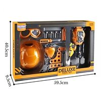 MEGA ZESTAW NARZĘDZI DLA MAŁEGO MAJSTERKOWICZA KASK