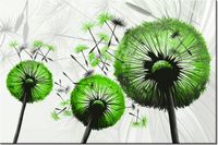 120CM 80CM OBRAZ ŚCIENNY LIMONKOWE DMUCHAWCE