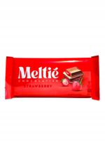 Czekolada mleczna Meltie 100g Truskawka