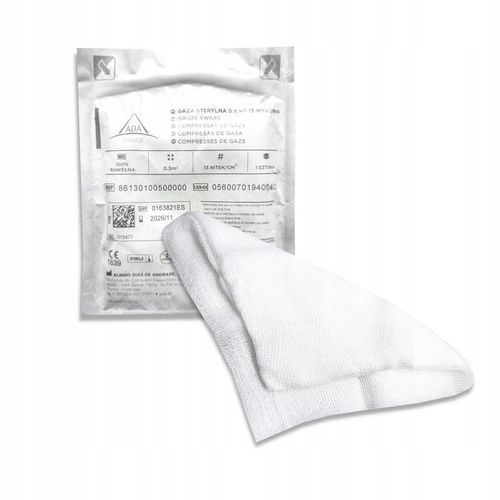 GAZA OPATRUNKOWA JAŁ EMTIM 17NITKOWA 1M2 100SZT na Arena.pl