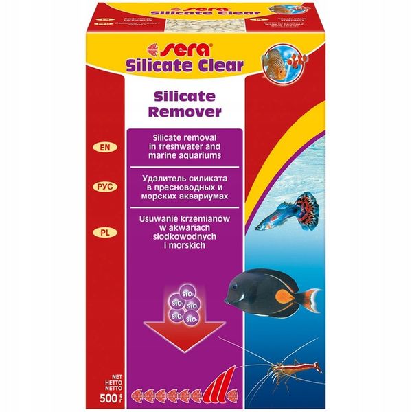 SERA Silicate Clear 500g zdjęcie 1
