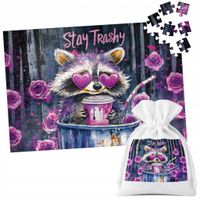 PUZZLE TRADYCYJNE - ZWIERZĘTA SZOP PRACZ - 110 el