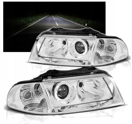 Nowoczesne LAMPY REFLEKTORY DO AUDI A4 B5 OD 1999 DO 2000 Roku DEPO Nowe na Arena.pl