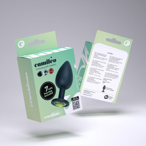 Crushious Camileo Small Anal Plug With 4 Interchangeable Jewels na Arena.pl