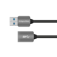 Przedłużacz USB 3.0 gniazdo - wtyk kabel 1m