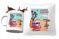 Zestaw Dla Pauliny Poduszka + Kubek Dla Dziecka Z Nadrukiem Ze Zdjęciem