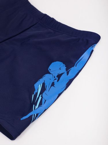 Spodenki kąpielowe chłopięce z dłuższą nogawką 140-146 YOCLUB na Arena.pl