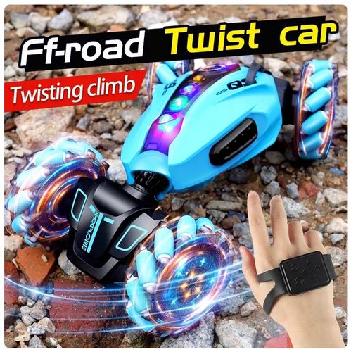 SAMOCHÓD ZDALNIE STEROWANY RĘKĄ PILOT RC DRIFT 4X4 360° LED DŹWIĘK SPRAY na Arena.pl