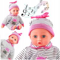 Lalka Bobas Miękka Niemowlę Mówi Śpiewa Interaktywna Niemowlak Mówiąca