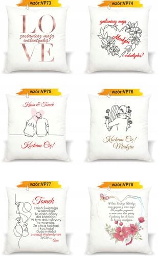 PODUSZKA PREZENT na Walentynki do pracy szkoły na Arena.pl