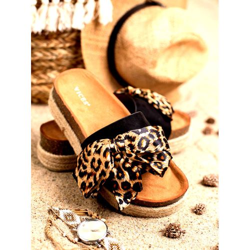 Modne Klapki Animal Print r.41 na Arena.pl