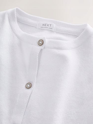 Biały NEXT Kardigan 6/7lat na Arena.pl