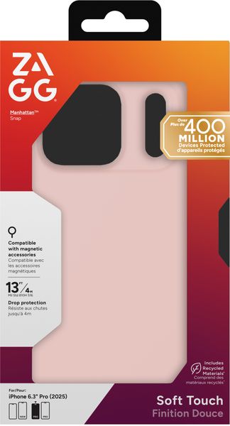 Plecki Zagg do Apple iPhone 17 Pro różowy zdjęcie 10