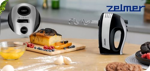 MIKSER RĘCZNY ZELMER LEKKI ROBOT KUCHENNY 5 BIEGÓW 4 KOŃCÓWKI TURBO na Arena.pl