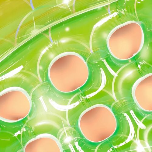 MATERAC do pływania dmuchany duży LEŻAK WODNY HAMAK na basen plażę wode na Arena.pl