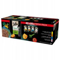 SHEBA Nature's mokra karma dla kota wybór smaków w sosie saszetki 40x85 g
