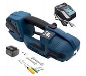 Bandownica ręczna akumulatorowa wiązarka zgrzewarka do palet 4000mAh PET/PP