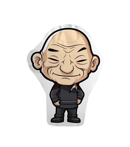 Poduszka Chibi Star Trek - Jean-Luc Picard zdjęcie 1