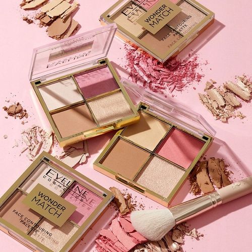 Eveline Cosmetics Wonder Match paletka do konturowania twarzy No 01 na Arena.pl