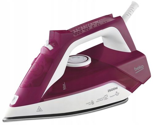 Żelazko Beko SIM3126R parowe bordowe para 120g/min na Arena.pl