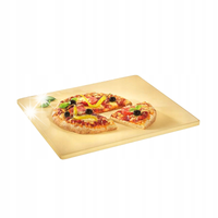 KAMIEŃ do PIECZENIA PIZZY Kuchenprofi 40 x 35 cm Wytrzymały Kordieryt