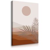 Obraz Do Sypialni Pustynia Pejzaż Palma Natura Styl Boho 40cm x 60cm