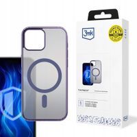Apple iPhone 15 Plus - 3mk Frosty MagCase Purple