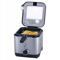 FRYTOWNICA 900W 1,5L FRYTKOWNICA DO SMAŻENIA RYB FRYTEK KURCZAKÓW