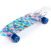 ND05_D1238 22603 Deskorolka Meteor Multikolor Geo