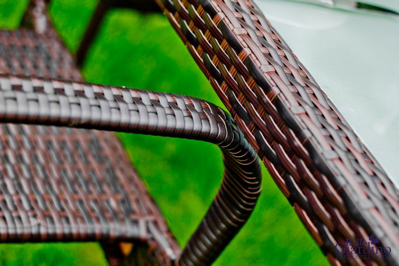 Komplet technorattanowy ECCELLENTE brąz zdjęcie 2