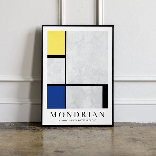 Plakat cyfrowy do wydruku Mondrian na Arena.pl
