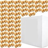 CHIŃSKIE CIASTECZKA Z WRÓŻBĄ klasyczne 100 sztuk MAGIA PRZEZNACZENIA