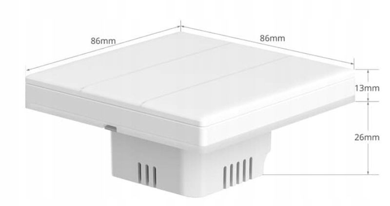 Inteligentny Dotykowy Przełącznik WiFi TX Ultimate T5 2 kanały Sonoff zdjęcie 11