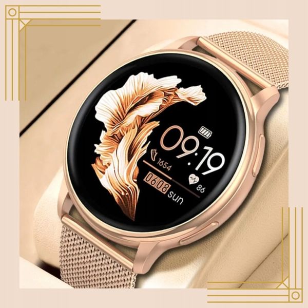 SMARTWATCH ZEGAREK DAMSKI DLA KOBIETY AMOLED ROZMOWY CIŚNIENIOMIERZ MENU PL zdjęcie 15