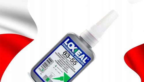 KLEJ DO GWINTÓW MOCNY WYSOKA WYTRZYMAŁOŚĆ LOXEAL 83-55 50 ml na Arena.pl