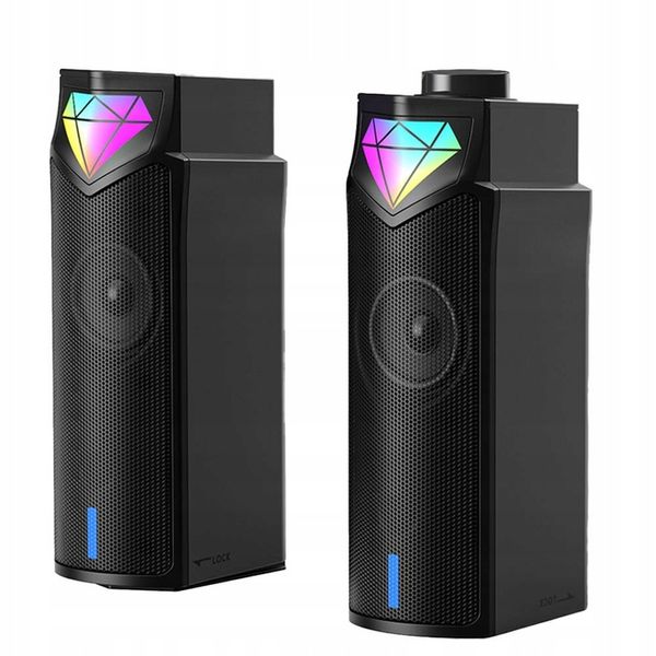 ONIKUMA L1 GŁOŚNIKI GAMINGOWE USB RGB SOUNDBAR DO KOMPUTERA GRANIA BT 5.3 zdjęcie 3