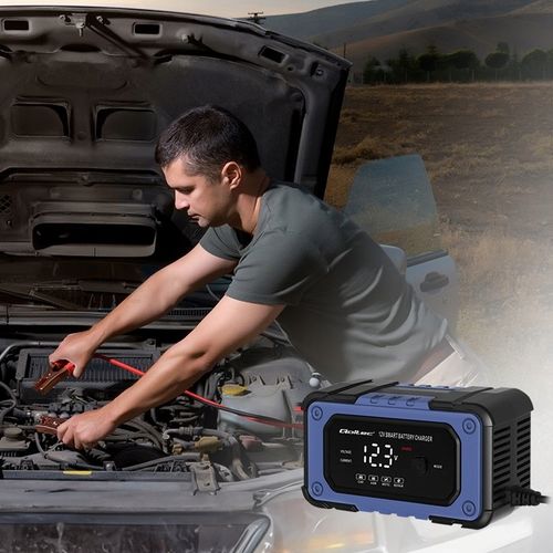 Prostownik ładowarka mikroprocesowa do akumulatora z funkcją naprawy 12V 6A na Arena.pl